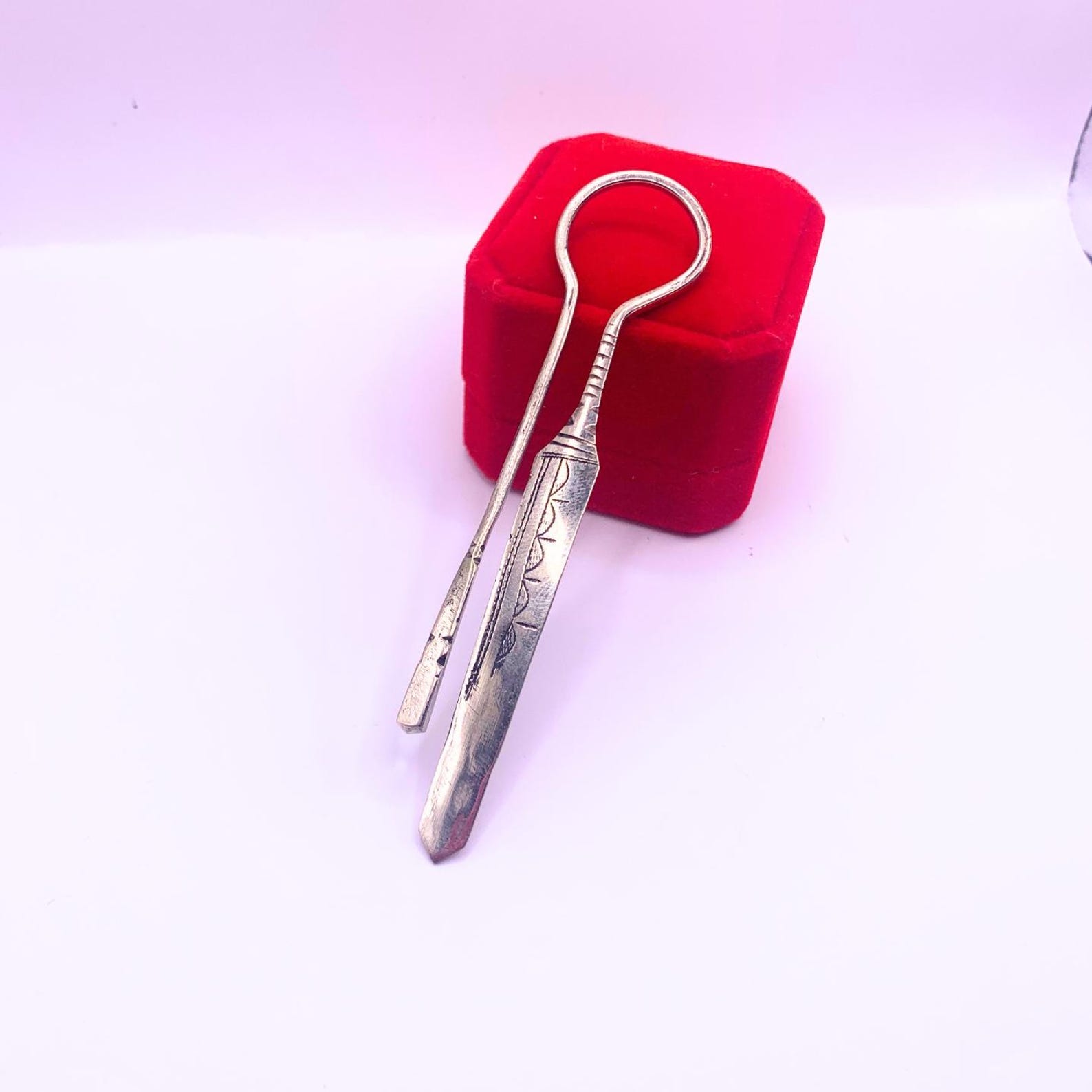 Berber Handmade Tuareg African Tribal Mixed Metal Bookmark