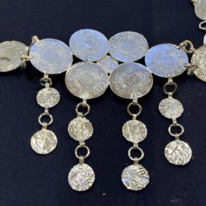 Berber Traditional Women’s s Silver-Plated Metal Ethnic Belt