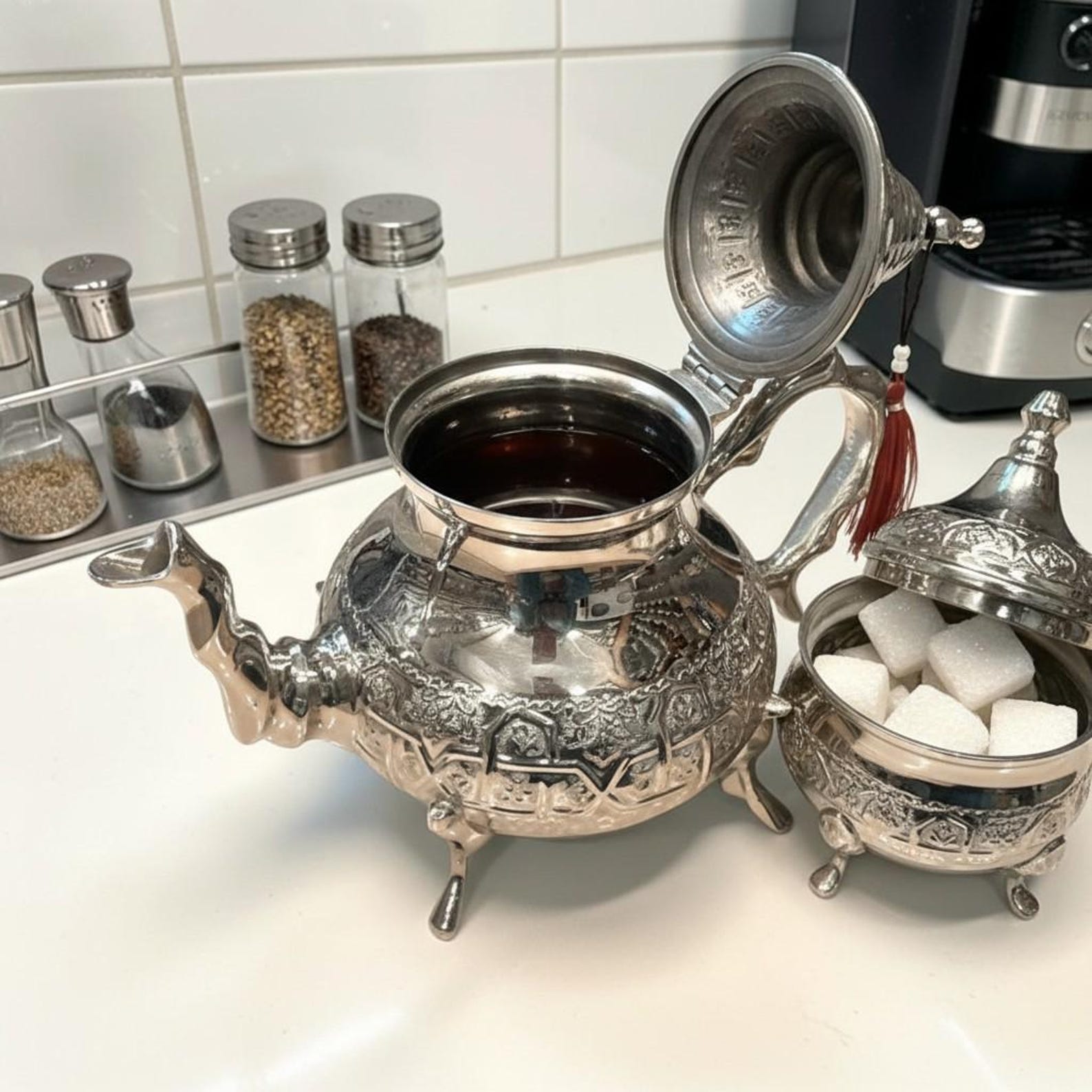 Amazigh Handmade Teapot 850ml 7oz Traditional Tea Mug