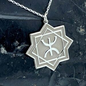 Berber Freedom Symbol Gold-Plated Sterling Silver Star Necklace