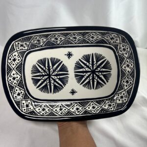 Berber serving table set water juice black Tagine