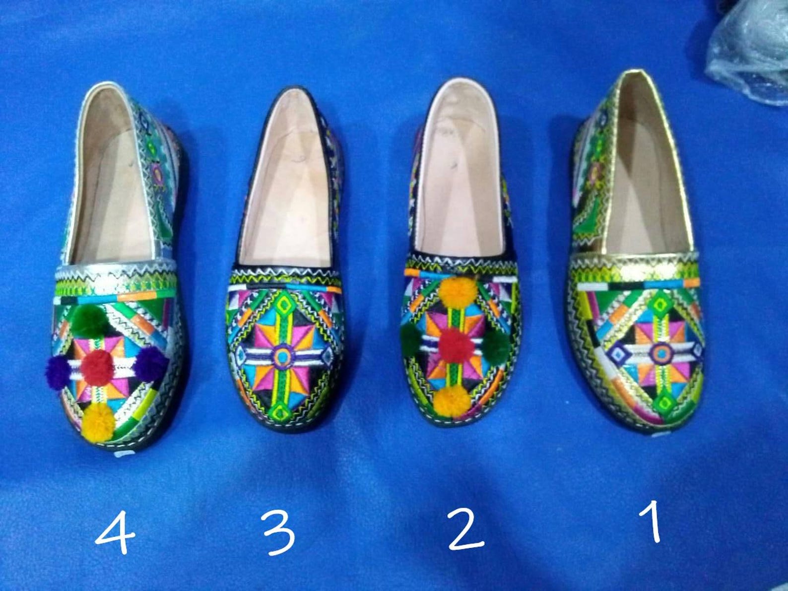 Berber Babouches Amazighes Traditionnelles Babouche Shoes for Everyday Heritage Style Use