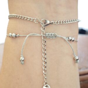 Amazigh Yaz Symbol Stainless Steel Bracelet Heritage Jewelry