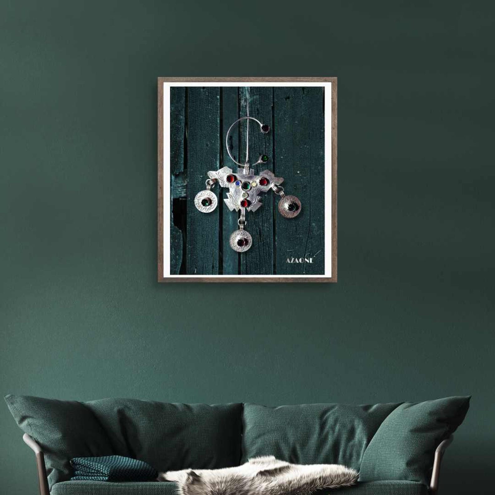 Amazigh Jewelry Fine Art Photography Printable Rustic Print Wall Art