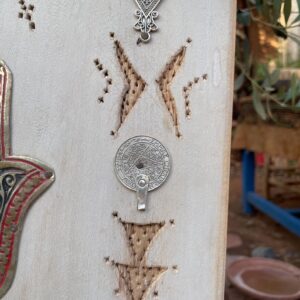 Berber Handmade Willow Wood Hamsa Wall Decor Symbols Boho Art