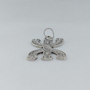 Berber Symbol Pendant African YAZ Charm Necklace Silver