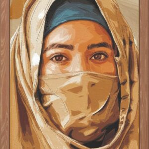 Amazigh Berber Kabyle Tuareg Woman Sahara Digital Download Wall Art