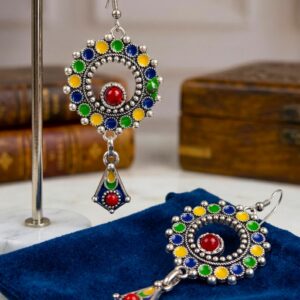 Amazigh Boucles d oreilles kabyles Bijou berbère- Earrings