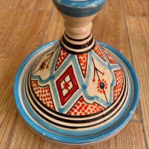 Berber Hand-Painted Authentic Ceramic Design Colorful Kitchen Tagine