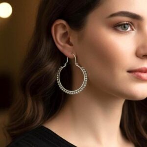 Amazigh Boucles d oreilles femme créoles berbère Earrings