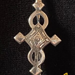 Amazigh Tuareg High Grade Silver Signed Niger Cross Bookmark