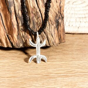 Amazigh Aza Yaz Symbol Necklace for Everyday Personal Styling