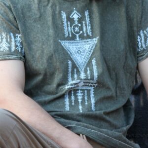 Amazigh Freedom and Generosity YAZ Handmade Cotton T-Shirt