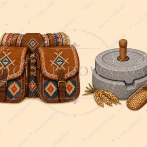 💾 Berber Clipart Bundle Geometric for Everyday Heritage Style Use