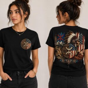 Berber American Heritage PNG Shirt for Everyday Personal Clothing Styling