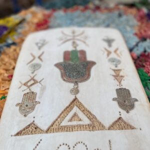 Berber Handmade Willow Wood Hamsa Wall Decor Symbols Boho Art