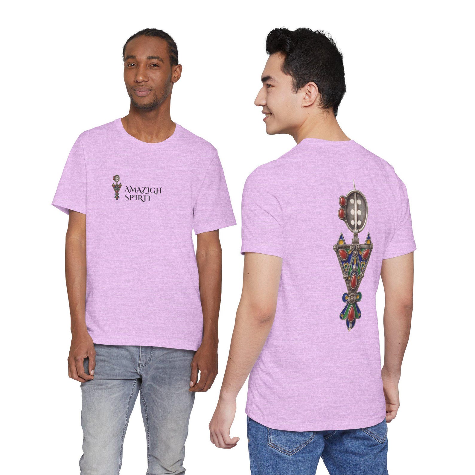 Berber Spirit T-shirt Soft Cotton Heritage Graphic Shirt