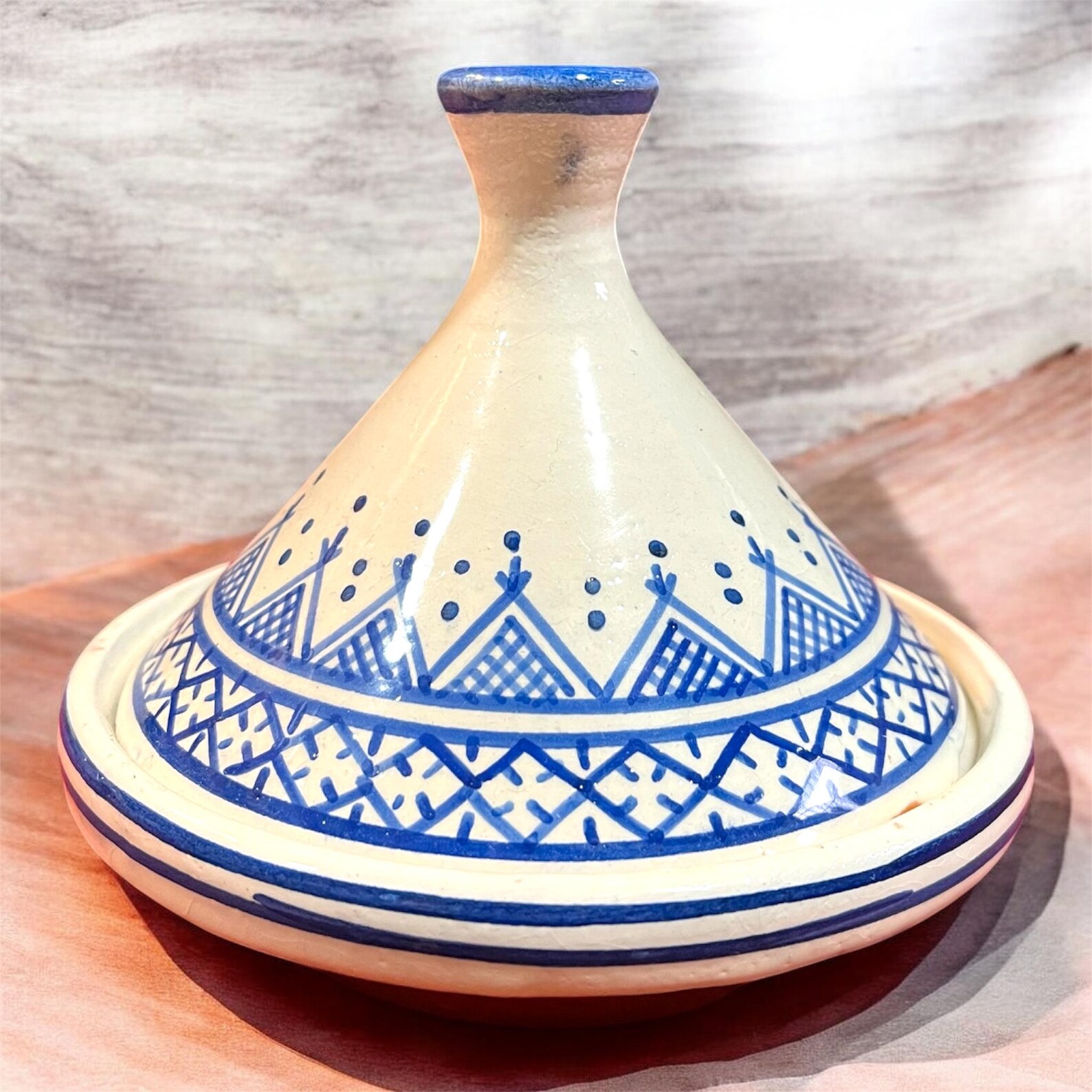 Berber Handmade Mini Traditional Ceramic Pottery Decorative Tagine