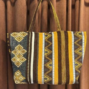 Berber Woven Tote Handmade Boho Shoulder Ethnic Bag