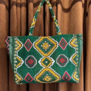 Berber Woven Tote Handmade Boho Shoulder Ethnic Bag