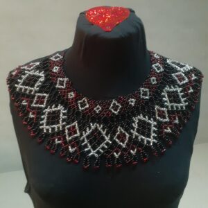 Berber Ayt Handmade Beaded Jewelry Necklace from Taza