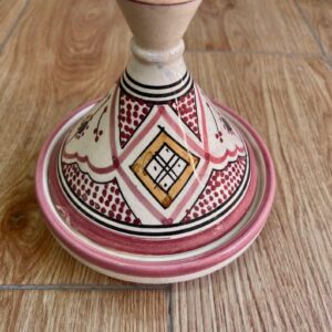 Berber Hand-Painted Authentic Ceramic Design Colorful Kitchen Tagine