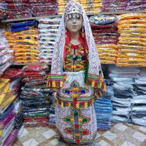 Berber Girl Outfit Traditional Dress Set Caftan Kaftan
