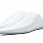 Amazigh White Babouche Shoes for Men Traditional Slipper Style