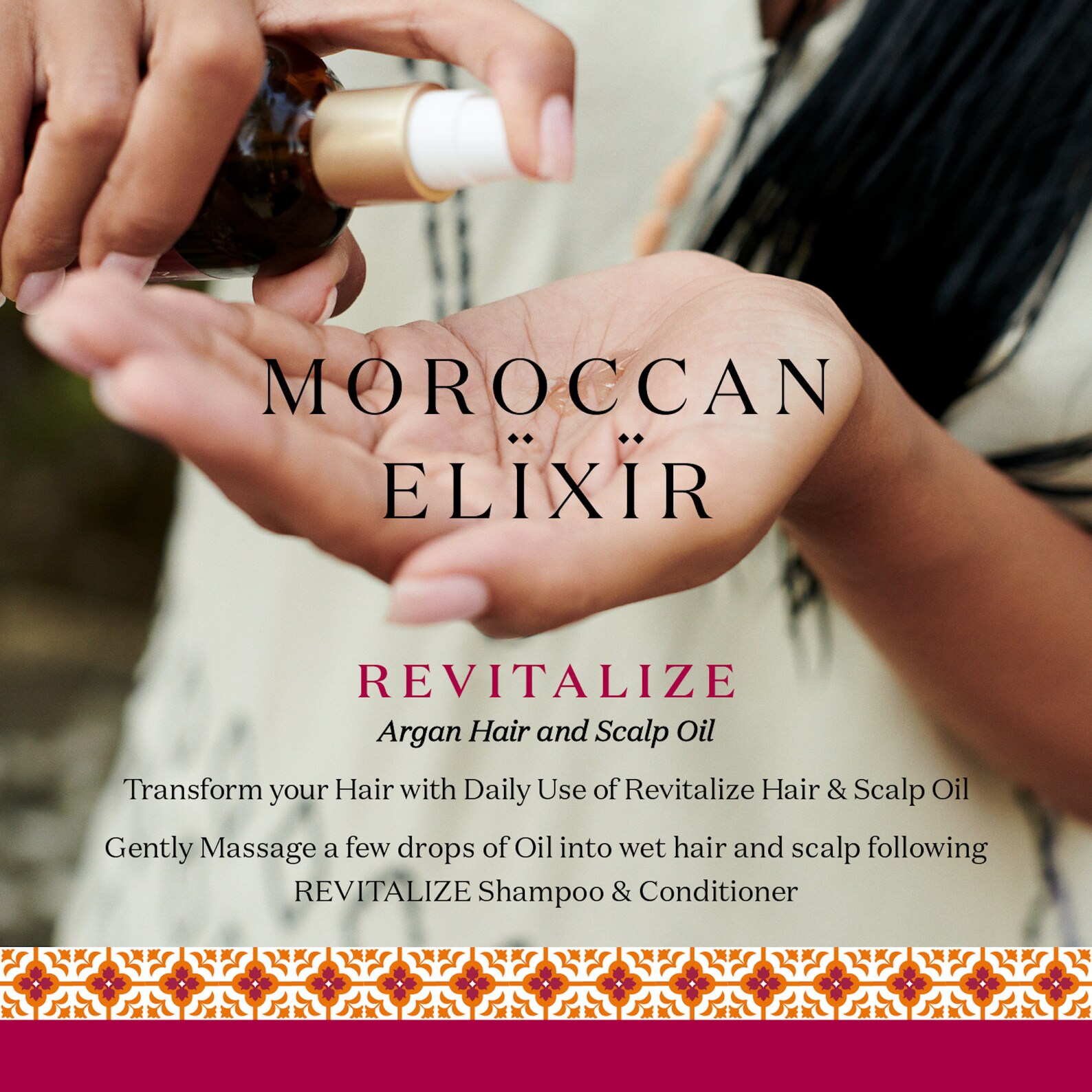 Berber REVITALIZE Argan Hair and Scalp Oil - Argan Oil