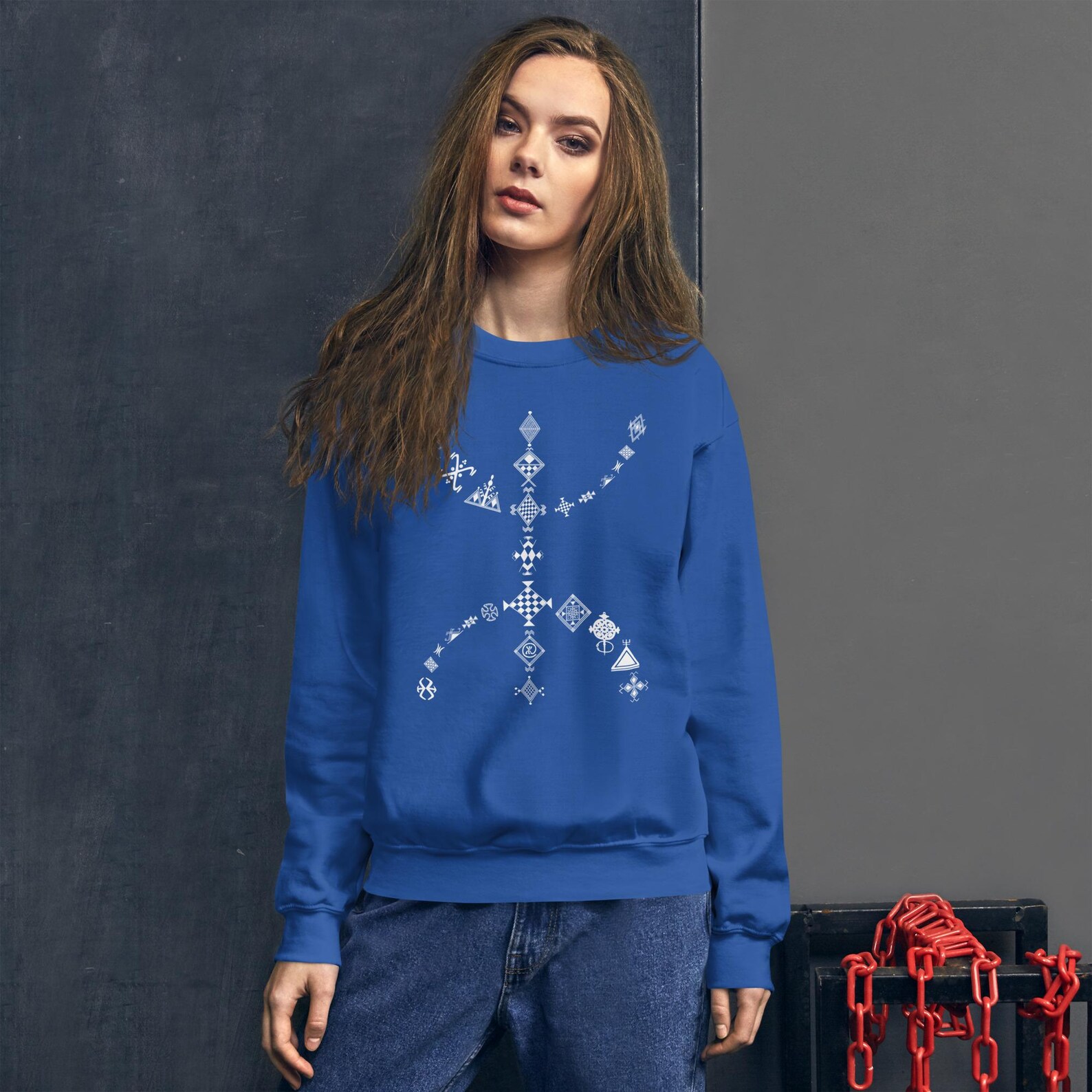 Amazigh Berber Tifinagh Alphabet Your Support Graphic Cultural T-Shirt