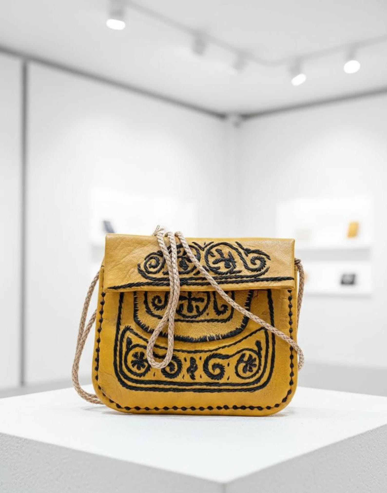 Berber Agrab Leather Handmade Souss Pouch Traditional Bag