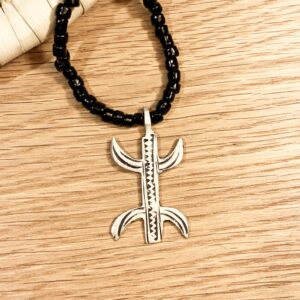 Amazigh Aza Yaz Symbol Necklace for Everyday Personal Styling