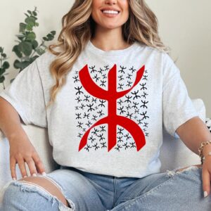Berber Kabyle Tifinagh Amazigh Yaz Symbol Tattoo Art T-Shirt