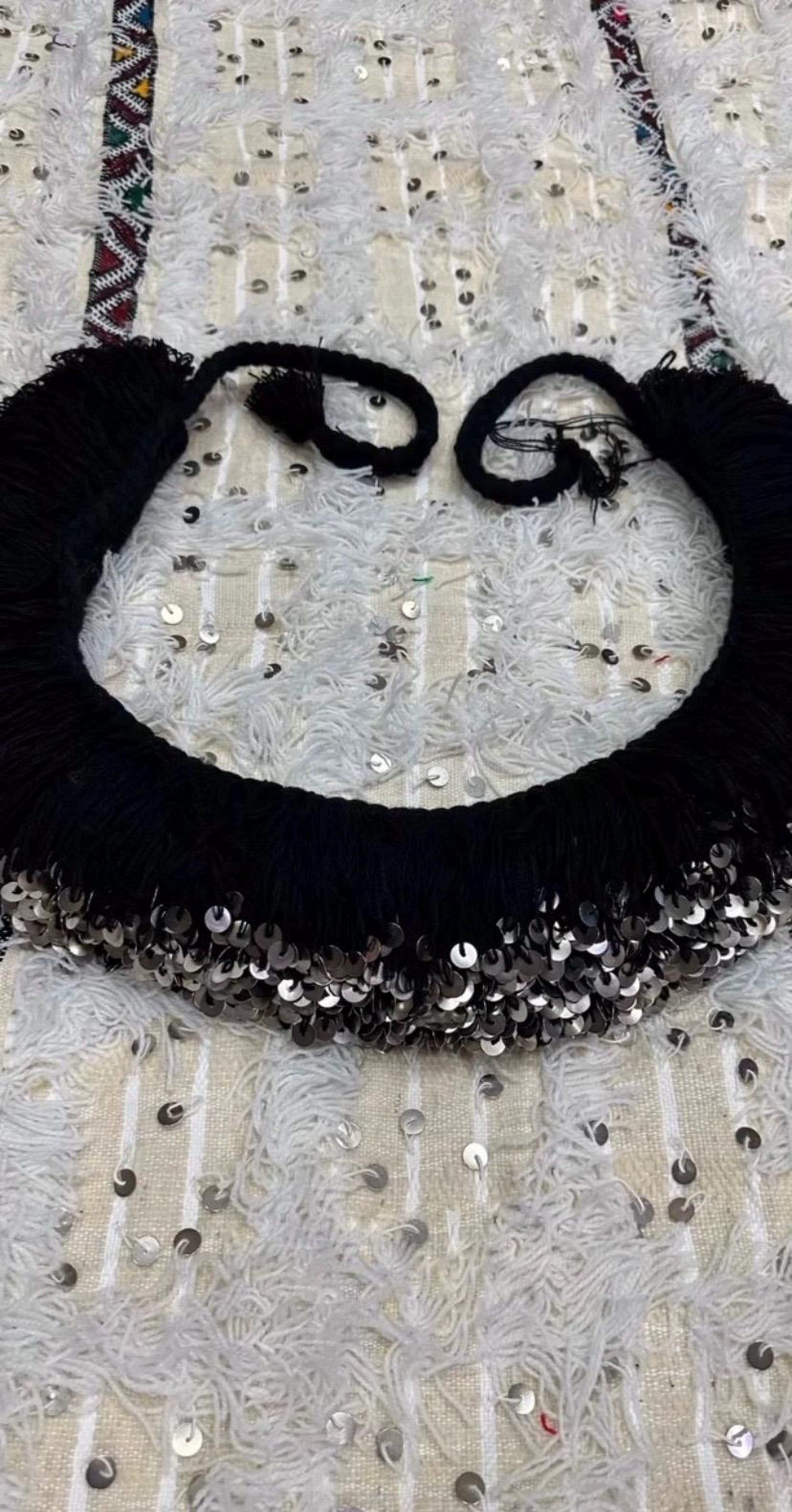Berber Handmade Mouzon Sequin Dance Waist Sequins Belt