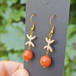 Amazigh Boucles d oreilles YAZ tifinagh acier inoxydable