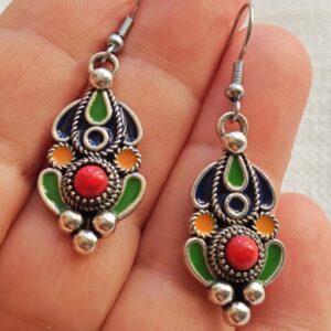 Amazigh Bijou berbère- ethnique- kabyle- boucles d Earrings