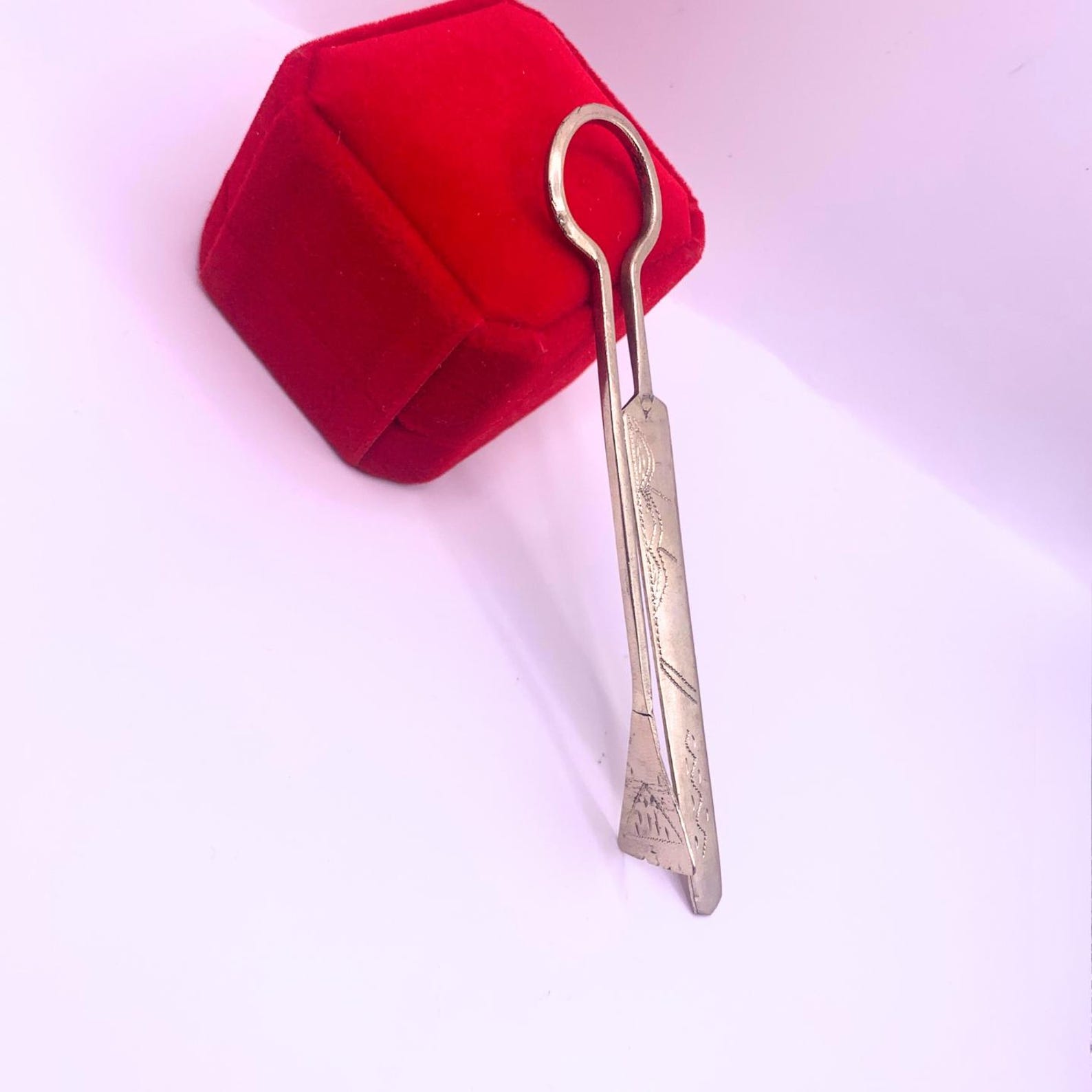 Berber Handmade Tuareg African Tribal Engraved Metal Bookmark