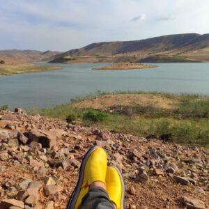 Berber Handmade Yellow Leather Babouche Shoes with Style