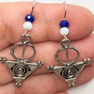 Amazigh Boucles d oreilles berbère femme argent Earrings