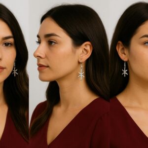 Amazigh Boucles d'oreilles YAZ tifinagh d oreilles Adaptation