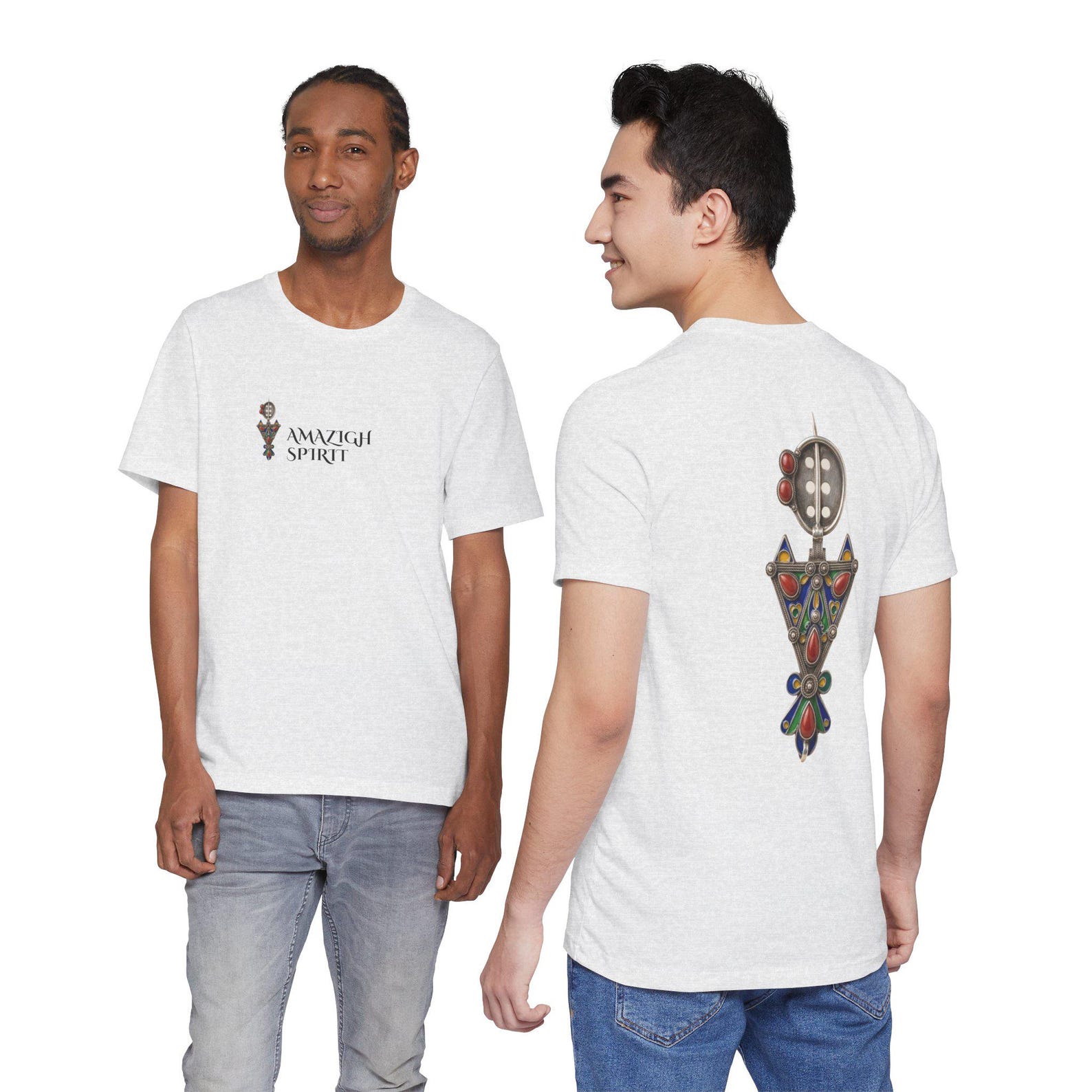 Berber Spirit T-shirt Soft Cotton Heritage Graphic Shirt