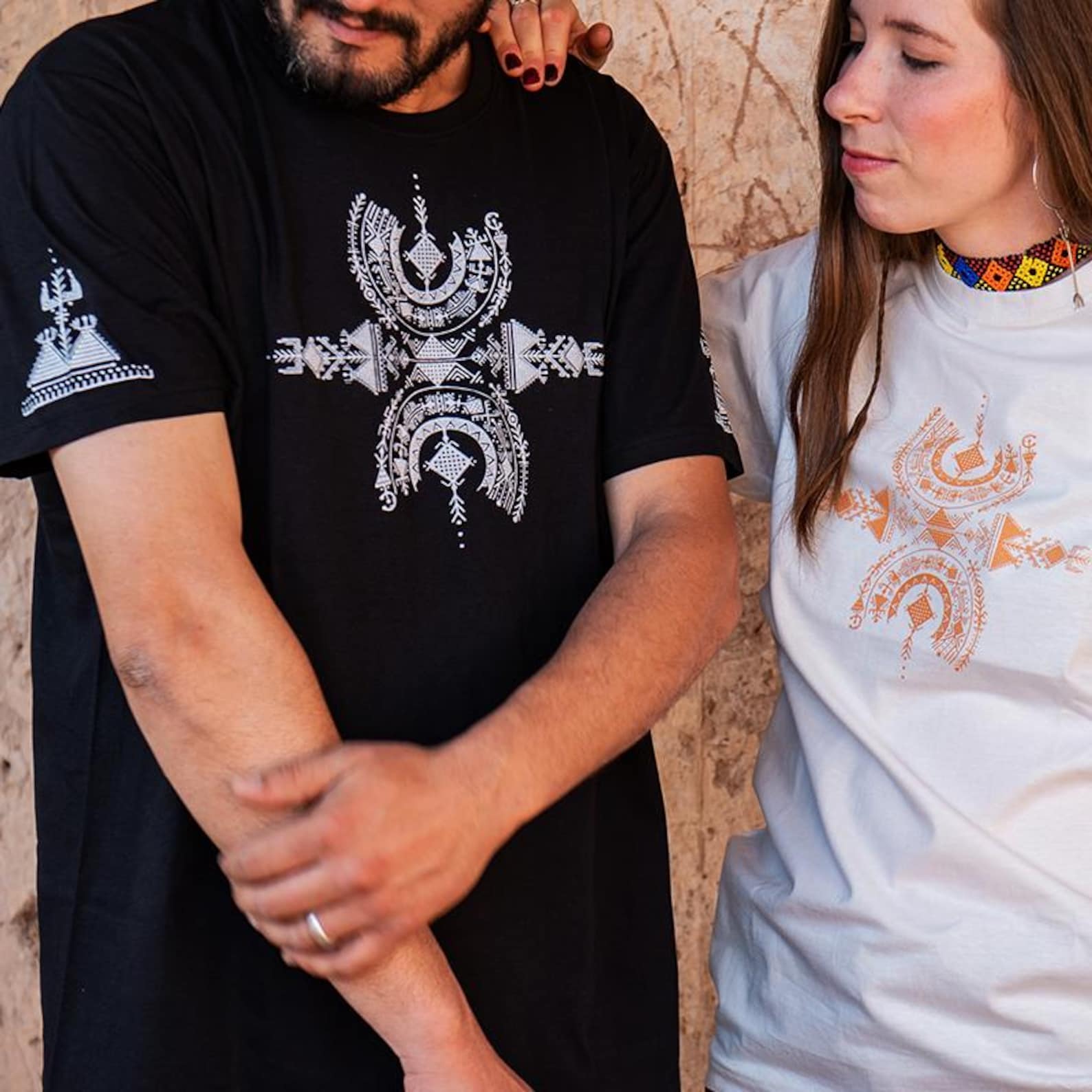 Berber YAZ Symbol Graphic Unisex Cotton Heritage Shirt