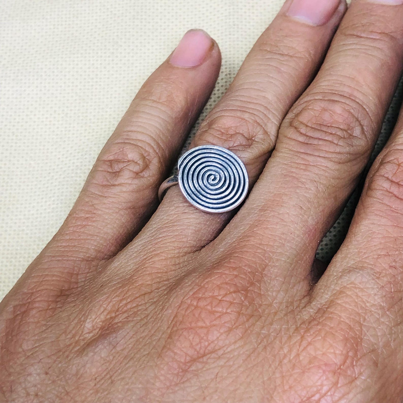 Amazigh Jewelry Traditionnels Marocains Ring Berbère Silver Handmade
