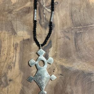 Amazigh Handmade Metal and Stone Distinctive Necklace Halskette