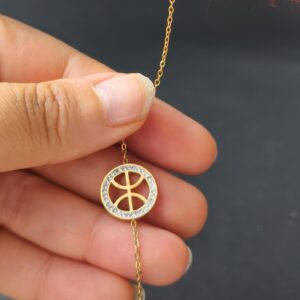 Amazigh Yaz Tifinagh Symbol Bracelet for Everyday Styling
