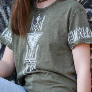 Amazigh Freedom and Generosity YAZ Handmade Cotton T-Shirt