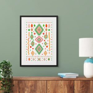Amazigh Yaz Freedom Symbol High-Resolution Printable Digital Wall Art