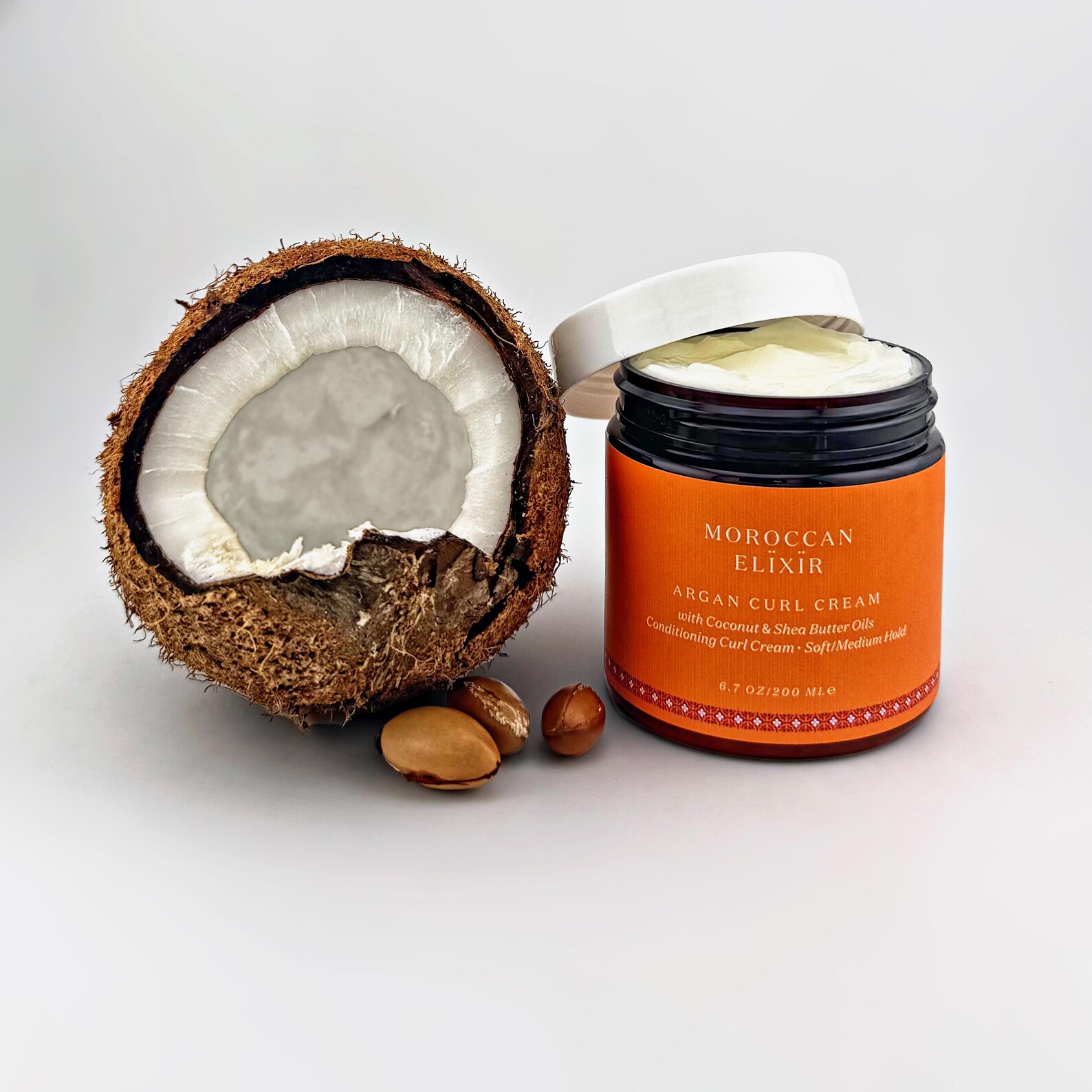 Amazigh Argan Oil Curl Cream - Natural Beauty Oil with Heritage Roots