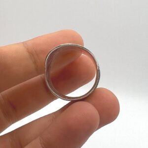 Berber Sterling Silver Engraved Yaz Tuareg Tribal Ring