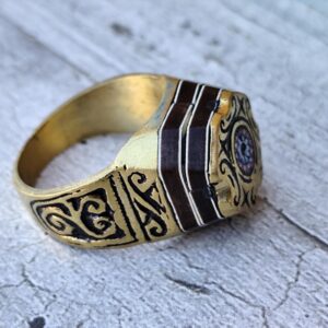 Amazigh ethnique Touareg Bédouins nomades Berbère Sahara hippie nomades Tizerzai perles Ring